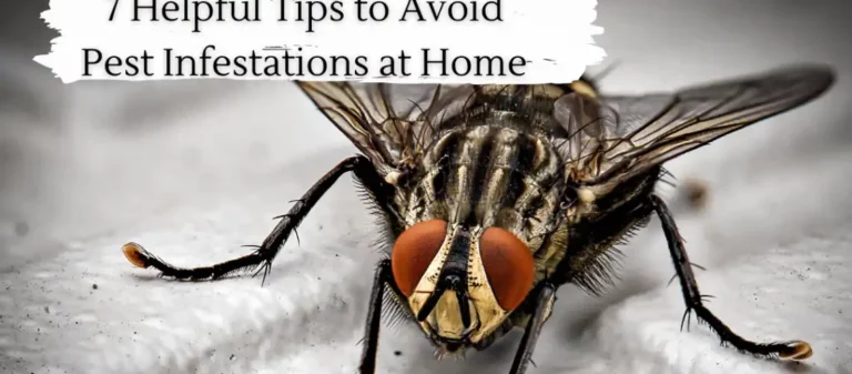 7 Helpful Tips to Avoid Pest Infestations at Home